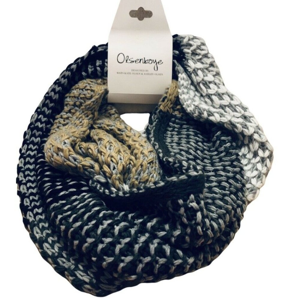 Olsenboye Multi Color 100% Acrylic One Size Women’s‎ Scarf NEW